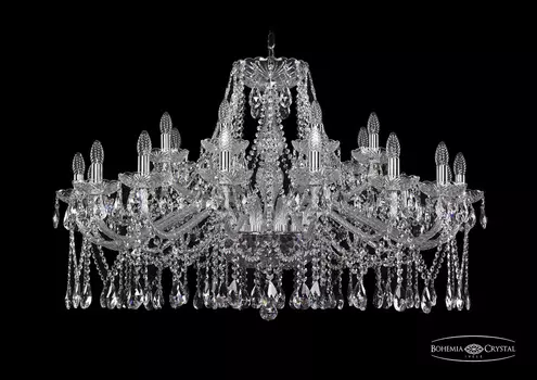 Хрустальная люстра Bohemia Ivele 1413/16+8/400 Ni