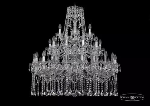 Хрустальная люстра Bohemia Ivele 1413/20+10+5/360/3d Ni