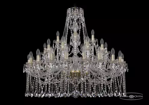 Хрустальная люстра Bohemia Ivele 1413/20+10+5/360 G
