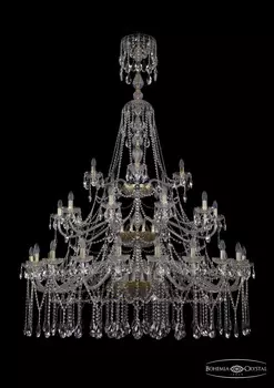 Хрустальная люстра Bohemia Ivele 1413/20+10+5/530/XL-201/3d G
