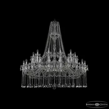 Хрустальная люстра Bohemia Ivele 1413/24+12/530/h-160 Ni
