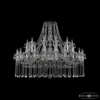 Хрустальная люстра Bohemia Ivele 1413/24+12/530 Ni