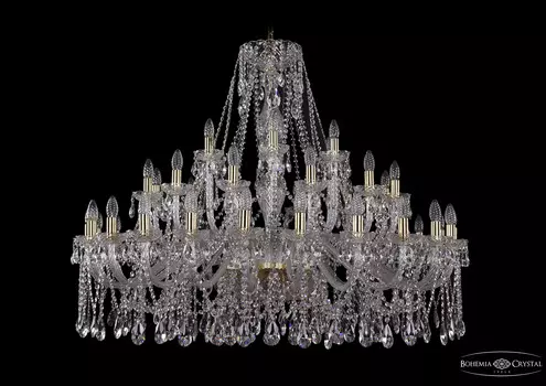 Хрустальная люстра Bohemia Ivele 1413/24+12+6/460 G