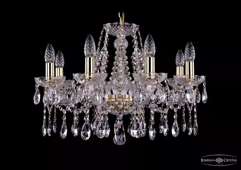 Хрустальная люстра Bohemia Ivele 1413/8/200 G
