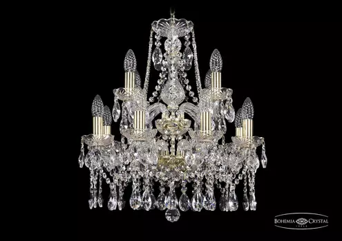 Хрустальная люстра Bohemia Ivele 1413/8+4/165/2d G