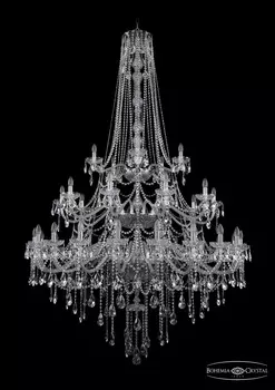 Хрустальная люстра Bohemia Ivele 1415/20+10+5/530/h-231/3d Ni