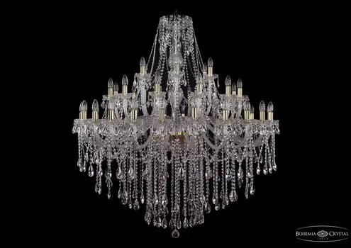 Хрустальная люстра Bohemia Ivele 1415/24+12+6/460 G