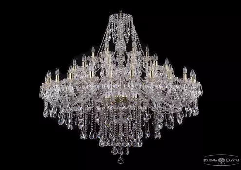 Хрустальная люстра Bohemia Ivele 1415/24+12+6/530 G