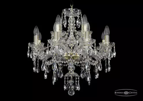 Хрустальная люстра Bohemia Ivele 1415/8+4/200 G