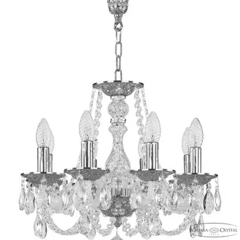 Хрустальная люстра Bohemia Ivele 1601/8/141 Ni