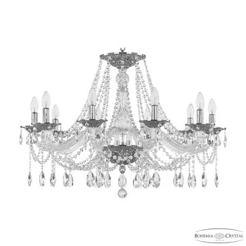 Хрустальная люстра Bohemia Ivele 1607/10/300 Ni