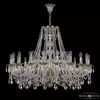 Хрустальная люстра Bohemia Ivele 16211/20/400 Ni