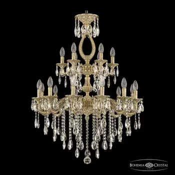 Хрустальная люстра Bohemia Ivele 71302/12+6/250/2d B FP