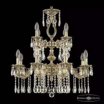 Хрустальная люстра Bohemia Ivele 71302/8+4/210/2d A GB