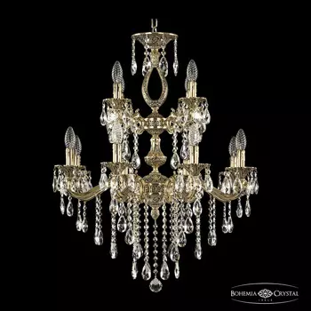 Хрустальная люстра Bohemia Ivele 72302/8+4/210/2d B GB