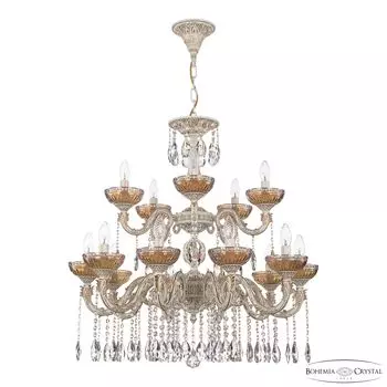 Хрустальная люстра Bohemia Ivele AL79101/10+5/250/2D A WMG P Shampan/M-1G