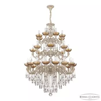 Хрустальная люстра Bohemia Ivele AL79101/16+8+8/300/3d B WMG P Amber/M-1F