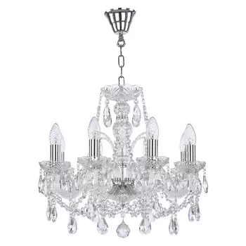 Хрустальная люстра Bohemia Ivele Crystal 105/8/165 Ni