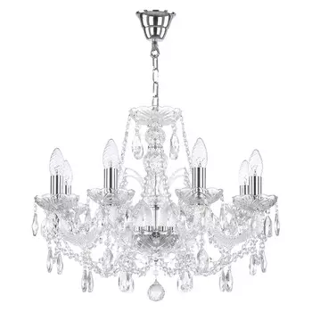 Хрустальная люстра Bohemia Ivele Crystal 105/8/195 Ni