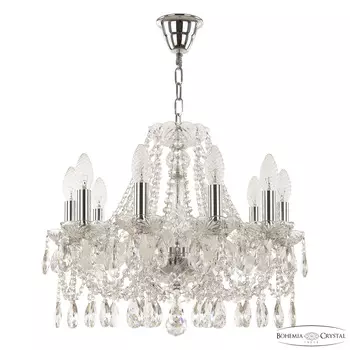 Хрустальная люстра Bohemia Ivele Crystal 107/10/165 Ni