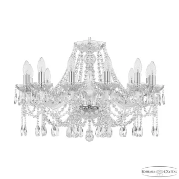 Хрустальная люстра Bohemia Ivele Crystal 107/12/240 Ni