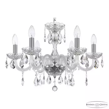 Хрустальная люстра Bohemia Ivele Crystal 117/6/195 Ni