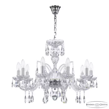 Хрустальная люстра Bohemia Ivele Crystal 118/10/240 Ni