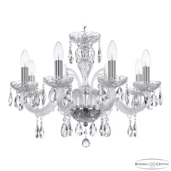 Хрустальная люстра Bohemia Ivele Crystal 118/8/195 Ni