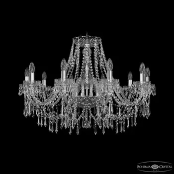 Хрустальная люстра Bohemia Ivele Crystal 1403/10/300 Ni