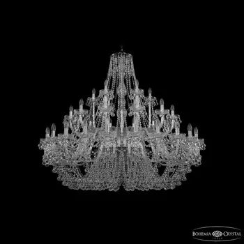 Хрустальная люстра Bohemia Ivele Crystal 1409/24+12+6/530 Ni