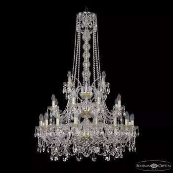 Хрустальная люстра Bohemia Ivele Crystal 1411/16+8+4/300/h-131/3d G