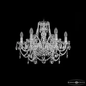 Хрустальная люстра Bohemia Ivele Crystal 1411/6/195 Ni