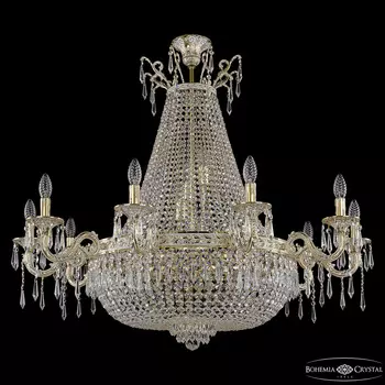 Хрустальная люстра Bohemia Ivele Crystal 2127H201/10/106IV/Y1 GW