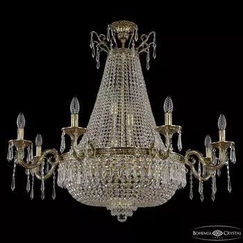 Хрустальная люстра Bohemia Ivele Crystal 2127H201/8/100IV/Y1 GB