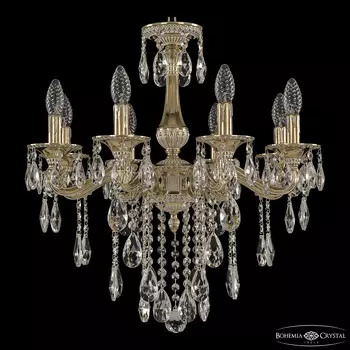Хрустальная люстра Bohemia Ivele Crystal 7302 73102/8/175 B GW