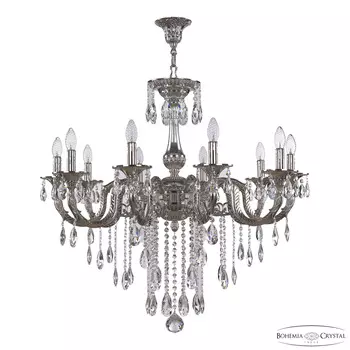 Хрустальная люстра Bohemia Ivele Crystal 73122/10/300 B Ni