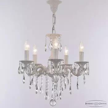 Хрустальная люстра Bohemia Ivele Crystal Florence 71101/5/125 B WG