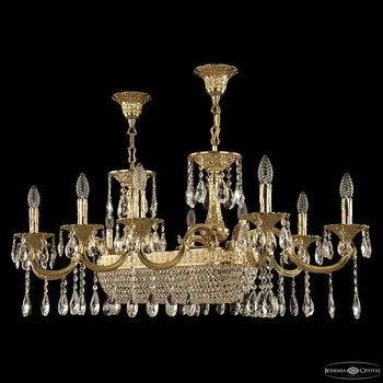 Хрустальная люстра Bohemia Ivele Crystal Verona 72153/10/250/600 G
