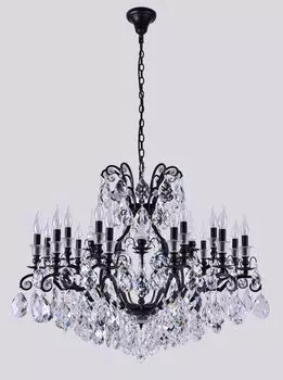 Хрустальная люстра Crystallux MAGNIFICO MAGNIFICO SP19 BLACK/TRANSPARENT