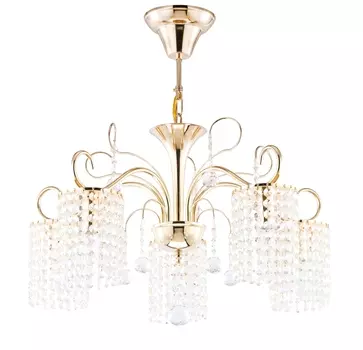 Хрустальная люстра Freya FR1127-PL-05-G