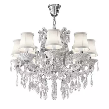 Хрустальная люстра LightStar Princia Clear 726081