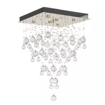 Каскадная люстра Arti Lampadari Flusso Gold Flusso H 1.4.40.615 G