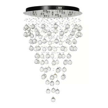 Каскадная люстра Arti Lampadari Flusso Nickel Flusso L 1.4.55.601 N