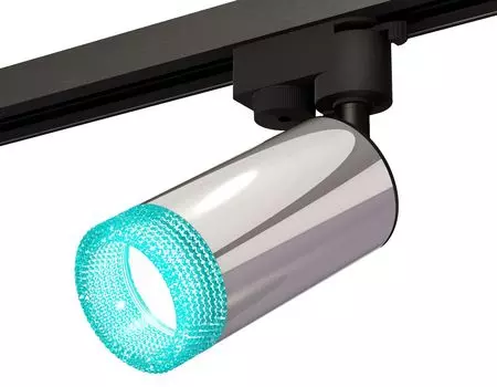 Комплект трекового однофазного светильника Ambrella light с композитным хрусталем Track System XT6325002