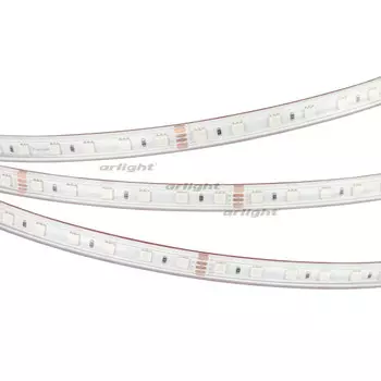 Лента герметичная RTW-PS-B60-12mm 24V RGB (14.4 W/m, IP67, 5060, 5m) (ARL, -) 021400(2)