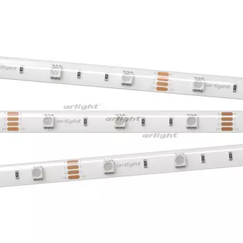 Лента герметичная RTW-SE-B30-10mm 12V RGB (7.2 W/m, IP65, 5060, 5m) (ARL, -) 014619(2)