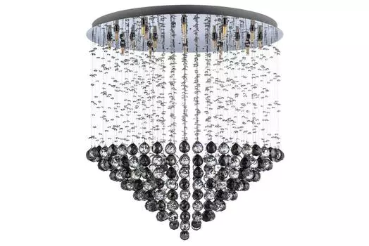 Люстра потолочная хрустальная Arti Lampadari Flusso Flusso H 1.4.80.517 N