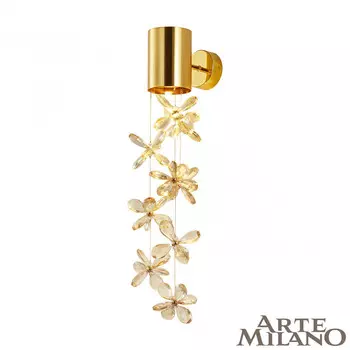 Настенный светильник Arte Milano 21952B.D90.H600.LED G