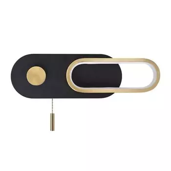 Настенный светильник ArteLamp LUCAS A2602AP-10BK