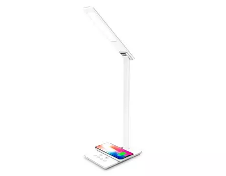 Настольная лампа Ambrella light Светодиодная с беспроводной зарядкой и USB портом DESK DE581